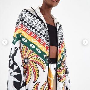 FARM Rio x Alberto Pitta Windbreaker Jacket XS